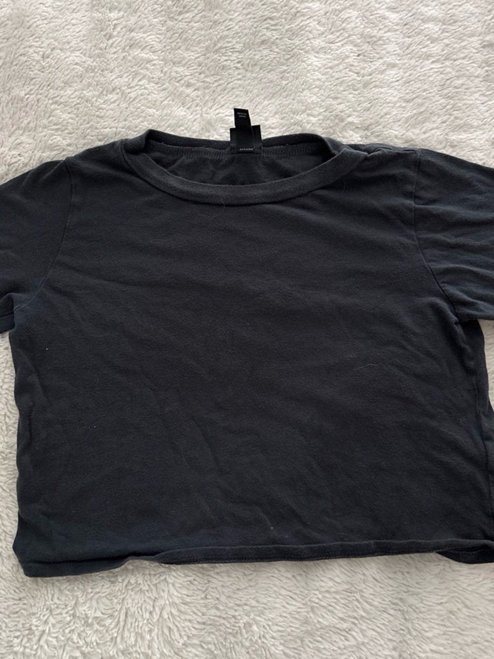 Target Black Crop Top